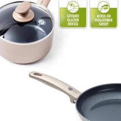 GreenPan Cambridge Koekenpan 20cm - Brons - Inductie - PFAS-vrij -Woonkeuken Winkel 1200x1200 504