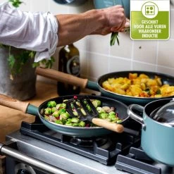 GreenPan Mayflower Wok - Ø 28 Cm - Keramisch - Inductie -Woonkeuken Winkel 1200x1200 54