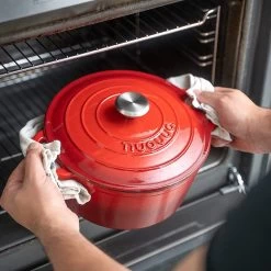 Nuovva Gietijzeren Braadpan Antiaanbaklaag Met Deksel - Sudderpan Rood - Rond - Ø24 Cm - 4.7 Liter - 100% PFAS & PFOA Vrij - Geschikt Voor Alle Warmtebronnen - Elektrisch - Gas - Halogeen - Inductie - Keramisch 11 Nuovva Gietijzeren Braadpan Antiaanbaklaag Met Deksel - Sudderpan Rood - Rond - Ø24 Cm - 4.7 Liter - 100% PFAS & PFOA Vrij - Geschikt Voor Alle Warmtebronnen - Elektrisch - Gas - Halogeen - Inductie - Keramisch -Woonkeuken Winkel 1200x1200 551