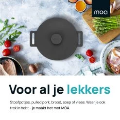 MOA Gietijzeren Braadpan - Inhoud 7,1 Liter - 29CM - Rond - Alle Warmtebronnen - Ook Voor Inductie - Gewicht 7,6 Kg - Zwart - MC29B 13 MOA Gietijzeren Braadpan - Inhoud 7,1 Liter - 29CM - Rond - Alle Warmtebronnen - Ook Voor Inductie - Gewicht 7,6 Kg - Zwart - MC29B -Woonkeuken Winkel 1200x1200 565