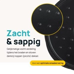 MOA Gietijzeren Braadpan - Inhoud 7,1 Liter - 29CM - Rond - Alle Warmtebronnen - Ook Voor Inductie - Gewicht 7,6 Kg - Zwart - MC29B 15 MOA Gietijzeren Braadpan - Inhoud 7,1 Liter - 29CM - Rond - Alle Warmtebronnen - Ook Voor Inductie - Gewicht 7,6 Kg - Zwart - MC29B -Woonkeuken Winkel 1200x1200 567
