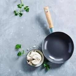 GreenPan Mayflower Wok - Ø 28 Cm - Keramisch - Inductie -Woonkeuken Winkel 1200x1200 60