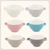 OTIX Soepkommen - Set Van 6 - Met Oor - Stapelbaar - Aardewerk - 680 Ml - 6 Kleuren -Woonkeuken Winkel 1200x1200 633