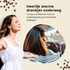 LaCardia Koffiebeker To Go Premium Zwart – Thermosbeker – Theebeker – 380ML – Herbruikbaar -Woonkeuken Winkel 1200x1200 647