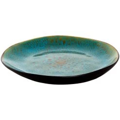 Palmer Serviesset Lotus Stoneware 6-persoons 24-delig Zwart Turquoise -Woonkeuken Winkel 1200x1200 650
