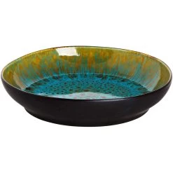 Palmer Serviesset Lotus Stoneware 6-persoons 24-delig Zwart Turquoise -Woonkeuken Winkel 1200x1200 652