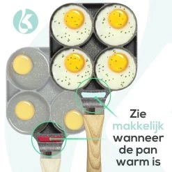 Culistar Pannenkoekenpan Inductie - Pancake Pan - Omeletpan - Omeletmaker - Eierpan - Inclusief Receptenboekje -Woonkeuken Winkel 1200x1200 67