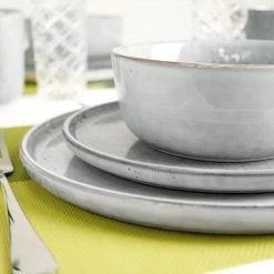 Excellent Serviesset - Servies - 16 Stuks - Aardewerk - Grijs -Woonkeuken Winkel 1200x1200 677