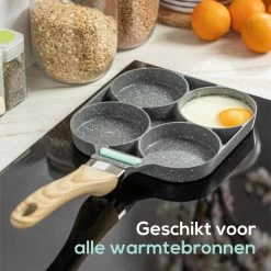 Culistar Pannenkoekenpan Inductie - Pancake Pan - Omeletpan - Omeletmaker - Eierpan - Inclusief Receptenboekje -Woonkeuken Winkel 1200x1200 68