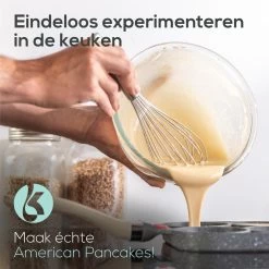 Culistar Pannenkoekenpan Inductie - Pancake Pan - Omeletpan - Omeletmaker - Eierpan - Inclusief Receptenboekje -Woonkeuken Winkel 1200x1200 70