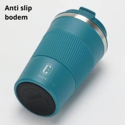 Castagnola Design RVS Koffiebeker To Go - Blauw - 380ml - Thermosbeker - Theebeker -Woonkeuken Winkel 1200x1200 716