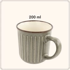 OTIX Koffiekopjes - Met Oor - Set Van 4 - Aardewerk - 200 Ml -Woonkeuken Winkel 1200x1200 732