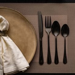 OEC Kitchen Bestekset 36-delig - Zwart - 6 Persoons - Steakmessen - Messen - Vorken - Lepels - RVS 13 OEC Kitchen Bestekset 36-delig - Zwart - 6 Persoons - Steakmessen - Messen - Vorken - Lepels - RVS -Woonkeuken Winkel 1200x1200 768