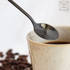 House Of Husk® Theelepels Set - Theelepeltjes - Koffielepels - Koffielepeltjes - RVS - 13cm - 12 Stuks - Zwart -Woonkeuken Winkel 1200x1200 780