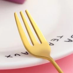 Gebaksvorkjes Donut Set Van 4 Taartvorkjes - Goud -Woonkeuken Winkel 1200x1200 787