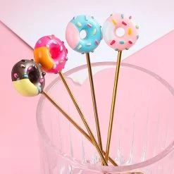 Gebaksvorkjes Donut Set Van 4 Taartvorkjes - Goud -Woonkeuken Winkel 1200x1200 788