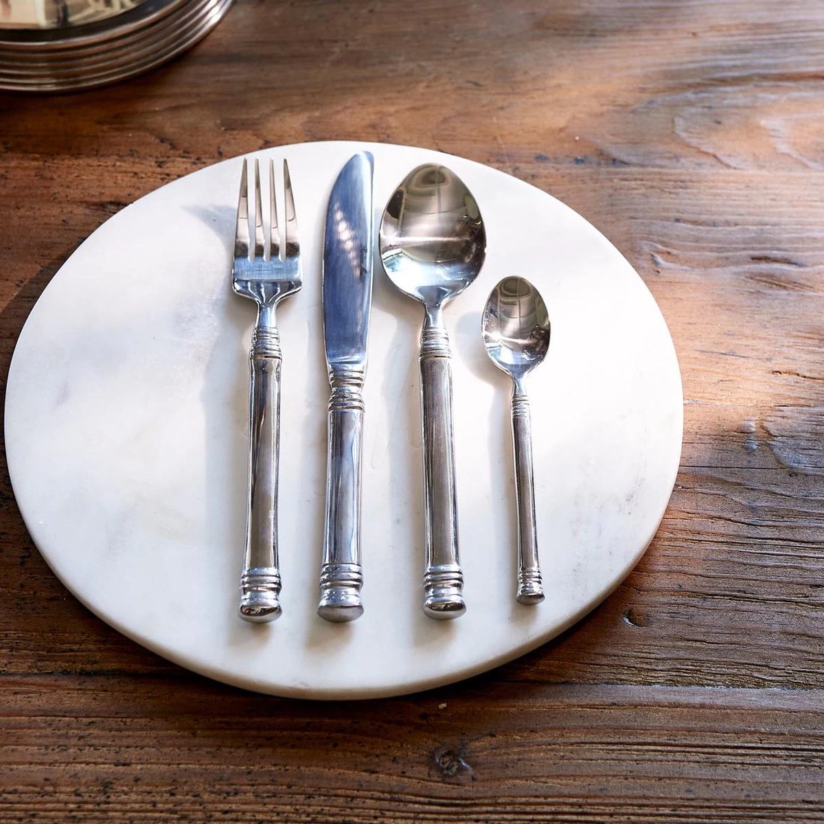 Riviera Maison Bestekset Zilver - Bon Appétit Cutlery - Set Van 4 Stuks 4 Riviera Maison Bestekset Zilver - Bon Appétit Cutlery - Set Van 4 Stuks - Afbeelding 2