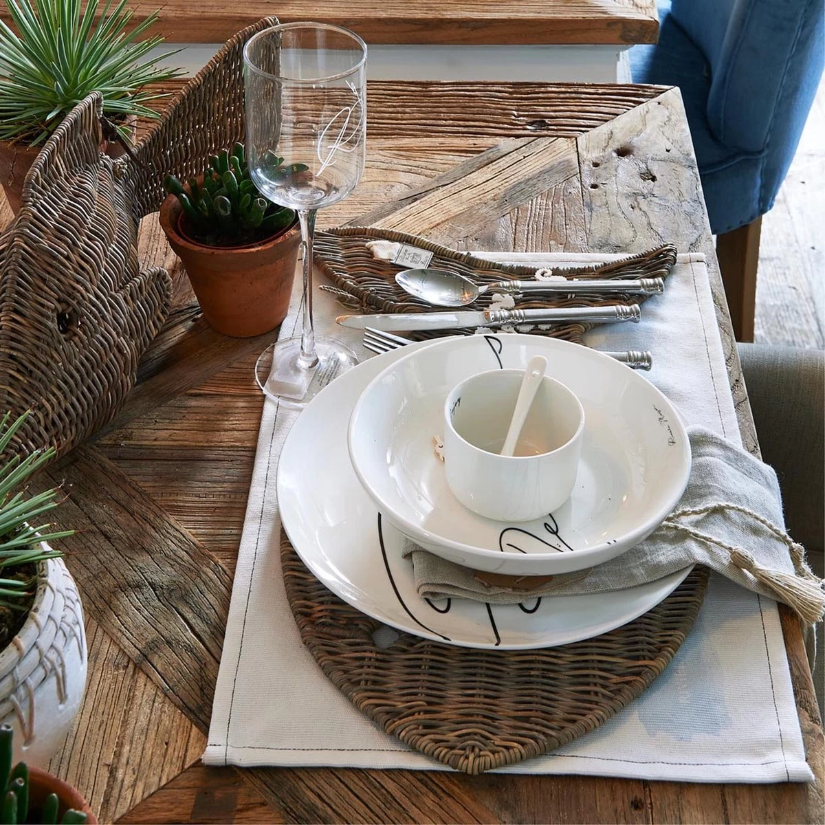 Riviera Maison Bestekset Zilver - Bon Appétit Cutlery - Set Van 4 Stuks 6 Riviera Maison Bestekset Zilver - Bon Appétit Cutlery - Set Van 4 Stuks - Afbeelding 4