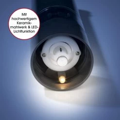 IGOODS Keramiek Elektrische Pepermolen En Zoutmolen - Pepermolen - Zoutmolen - 2 Stuks- Wit -Woonkeuken Winkel 1200x1200 858