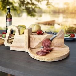 MikaMax Worst Guillotine - Worstsnijder - Worst Snijplank - Sausage Guillotine - Makkelijk Schoon Te Maken - RVS Mes - Bamboe - 30 X 19cm 12 MikaMax Worst Guillotine - Worstsnijder - Worst Snijplank - Sausage Guillotine - Makkelijk Schoon Te Maken - RVS Mes - Bamboe - 30 X 19cm -Woonkeuken Winkel 1200x1200 888