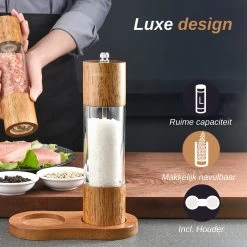 VAIVE Peper En Zoutmolen Set - Pepermolen -Woonkeuken Winkel 1200x1200 893