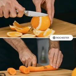 Rochester Snijplanken Hout – Borrelplank – Serveerplank - 3-Delig – Organisch Bamboe – Luxe Design – Hygienisch En Duurzaam -Woonkeuken Winkel 1200x1200 898