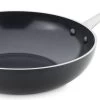 GreenPan Brussels Infinity Pro Wokpan - Ø 28 Cm - Zwart -Woonkeuken Winkel 1200x538