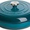 Le Creuset Braadpan Campagnard Signature Deep Teal - ø 30 Cm / 3.5 Liter -Woonkeuken Winkel 1200x574 3