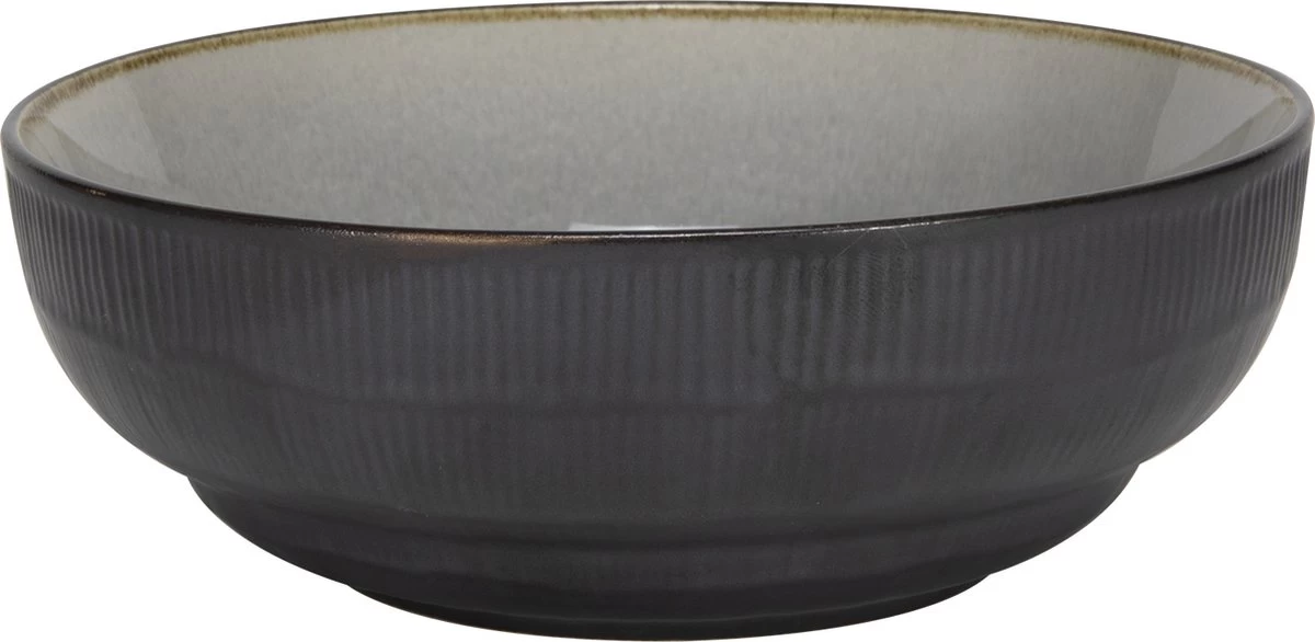 Serviesset 6 Personen - Evia Glacé - Lichgrijs / Zwart - 24-delig 7 Serviesset 6 Personen - Evia Glacé - Lichgrijs / Zwart - 24-delig - Afbeelding 5