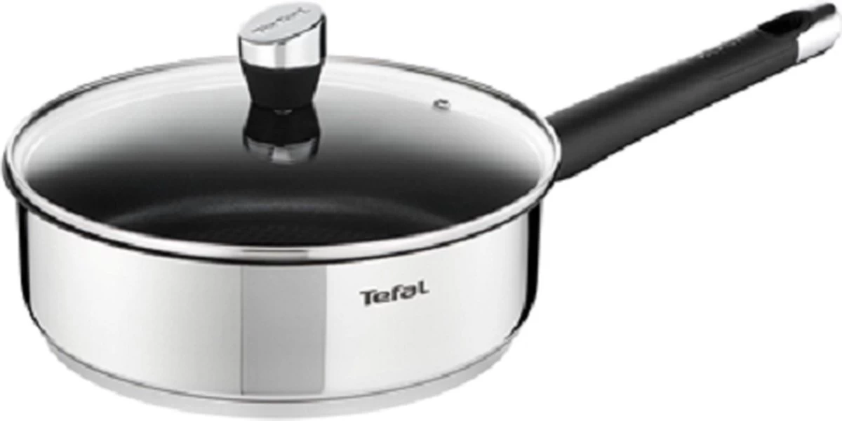 TEFAL EMOTION HAPJESPAN MET GLAZEN DEKSEL - 26 CM 3 TEFAL EMOTION HAPJESPAN MET GLAZEN DEKSEL - 26 CM