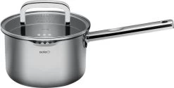 Sola Pannenset Juvia - 4 Delig - Ø 16,16,18,20 Cm - Zilver - RVS - Sandwichbodem -Woonkeuken Winkel 1200x606
