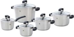 BK Conical Cool Pannenset - 5-delig - RVS - Geschikt Voor Alle Warmtebronnen 33 BK Conical Cool Pannenset - 5-delig - RVS - Geschikt Voor Alle Warmtebronnen -Woonkeuken Winkel 1200x608
