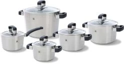 BK Conical Cool Glas Pannenset - 5-delig - Glazen Deksels - Geschikt Voor Alle Warmtebronnen -Woonkeuken Winkel 1200x620 2