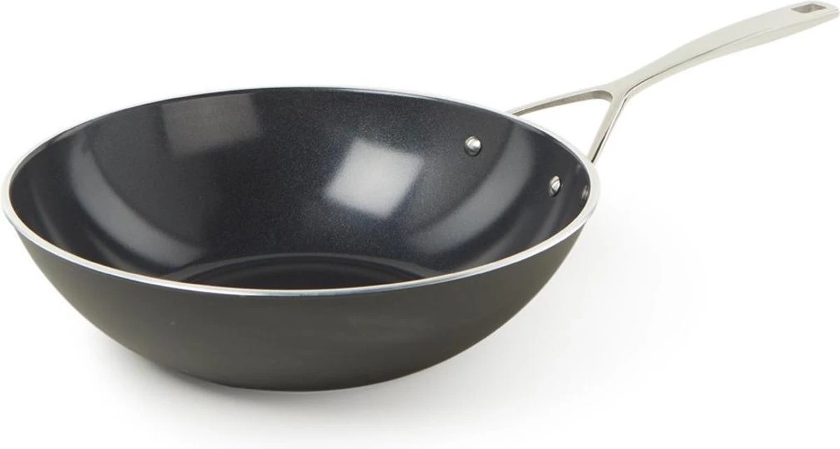 Demeyere Alu Pro Ceraforce Wok - 30 Cm 4 Demeyere Alu Pro Ceraforce Wok - 30 Cm - Afbeelding 2