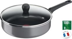 Tefal Easy Plus Hapjespan - Ø 24 Cm + Deksel - Niet Geschikt Voor Inductie