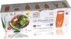 Börner Mandoline V5 PowerLine - Inclusief Opbergbox - Geleverd In Mooie Doos - 6-delige Set - 7 Snijdiktes - Geschikt Als Frietsnijder - BPA-vrij En Roestvrij - Grijs -Woonkeuken Winkel 1200x661 1
