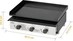 Bighorn Plancha Grill - Gasbarbecue – Tabletop – Draagbaar – 3 Branders -Woonkeuken Winkel 1200x678 1