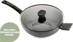ISENVI Avon Keramische Wok Met Deksel 36 CM - Ergo Greep 10 ISENVI Avon Keramische Wok Met Deksel 36 CM - Ergo Greep -Woonkeuken Winkel 1200x692