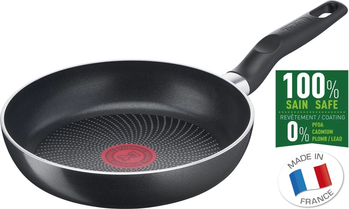Tefal Start'easy Koekenpan 28 Cm - PFOA Vrij - Geschikt Voor Alle Warmtebronnen 3 Tefal Start'easy Koekenpan 28 Cm - PFOA Vrij - Geschikt Voor Alle Warmtebronnen