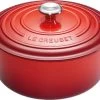 Le Creuset Signature Braadpan - 4,2 L - 24 Cm - Kersenrood 1 Le Creuset Signature Braadpan - 4,2 L - 24 Cm - Kersenrood -Woonkeuken Winkel 1200x751