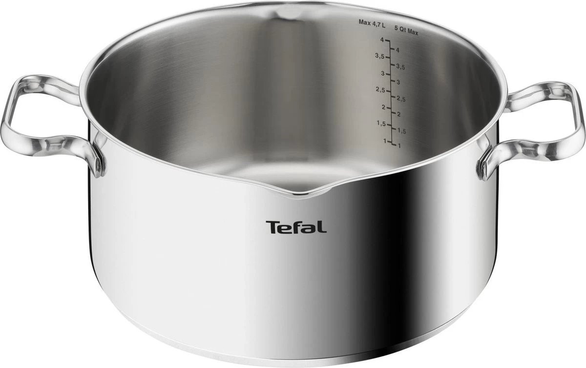 Tefal Duetto 3-delige Kookset - Steelpan Ø 16 Cm, Kookpan Ø 20/24 Cm 9 Tefal Duetto 3-delige Kookset - Steelpan Ø 16 Cm, Kookpan Ø 20/24 Cm - Afbeelding 7
