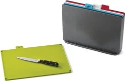 Joseph Joseph Index Large Snijplankenset - Incl. Houder - 34 X 24 Cm - 4 Stuks - Graphite -Woonkeuken Winkel 1200x783 6