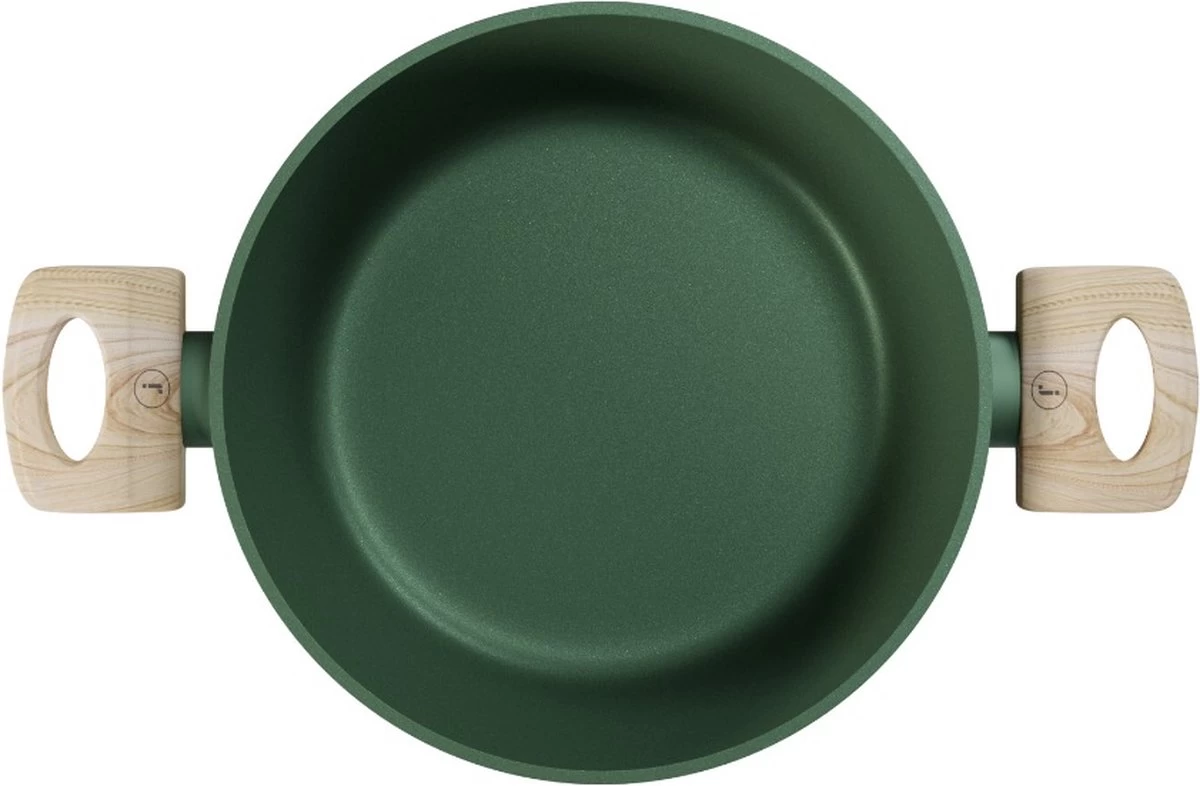 Forest, Braadpan Met Deksel – Ø 16 Cm – 100% Gerecycled Aluminium – Geschikt Voor Alle Warmtebronnen - Duurzame Pan – PFOA Vrij – Sudderpan – Stoofpan – 2.5 L 9 Forest, Braadpan Met Deksel – Ø 16 Cm – 100% Gerecycled Aluminium – Geschikt Voor Alle Warmtebronnen - Duurzame Pan – PFOA Vrij – Sudderpan – Stoofpan – 2.5 L - Afbeelding 7