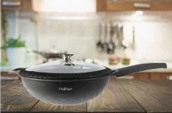 Chefflinger Wokpan - Antiaanbak - 32cm -Woonkeuken Winkel 1200x787 1