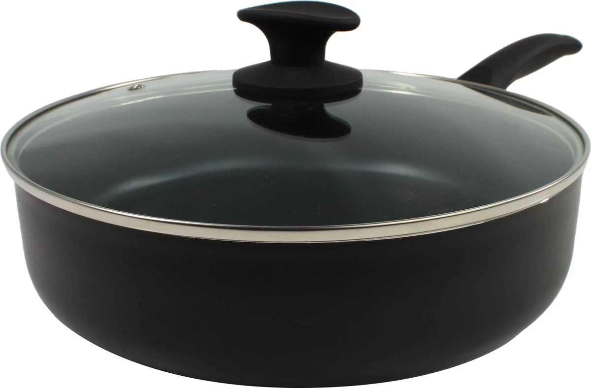 Miller Hapjespan Inductie 28cm - Alle Warmtebronnen - Anti Aanbaklaag 3 Miller Hapjespan Inductie 28cm - Alle Warmtebronnen - Anti Aanbaklaag