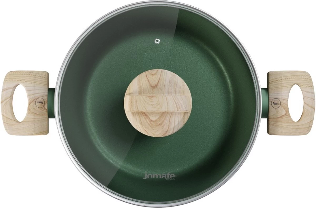 Forest, Braadpan Met Deksel – Ø 16 Cm – 100% Gerecycled Aluminium – Geschikt Voor Alle Warmtebronnen - Duurzame Pan – PFOA Vrij – Sudderpan – Stoofpan – 2.5 L 8 Forest, Braadpan Met Deksel – Ø 16 Cm – 100% Gerecycled Aluminium – Geschikt Voor Alle Warmtebronnen - Duurzame Pan – PFOA Vrij – Sudderpan – Stoofpan – 2.5 L - Afbeelding 6