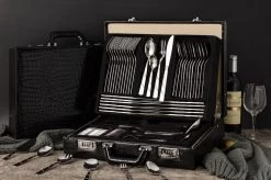 Swiss Pro+ Bestekset In Koffer-72 Delig-12 Persoons-Zwitsers Kwaliteit-Complete Set-100% Roestvrijstaal-Modern -Woonkeuken Winkel 1200x799 59