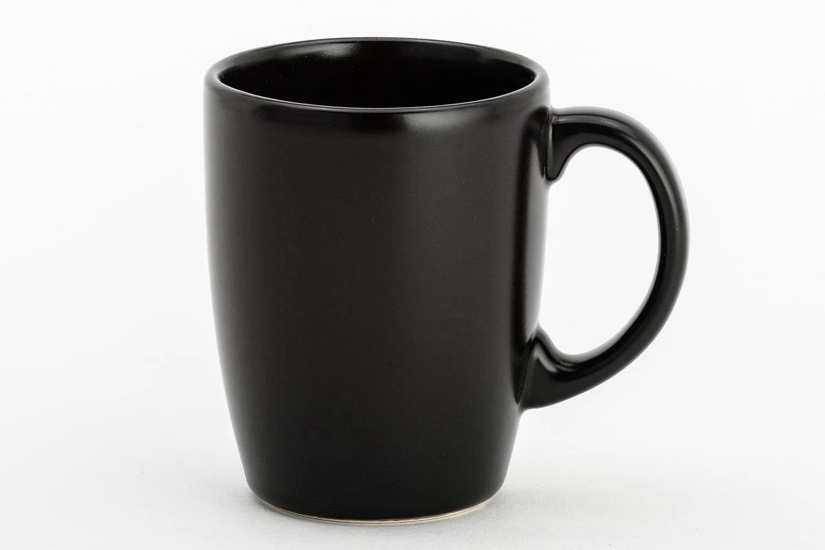 Lite-Body - Hermes - Thee Beker 30cl Set Van 6 - Zwart Mat 4 Lite-Body - Hermes - Thee Beker 30cl Set Van 6 - Zwart Mat - Afbeelding 2