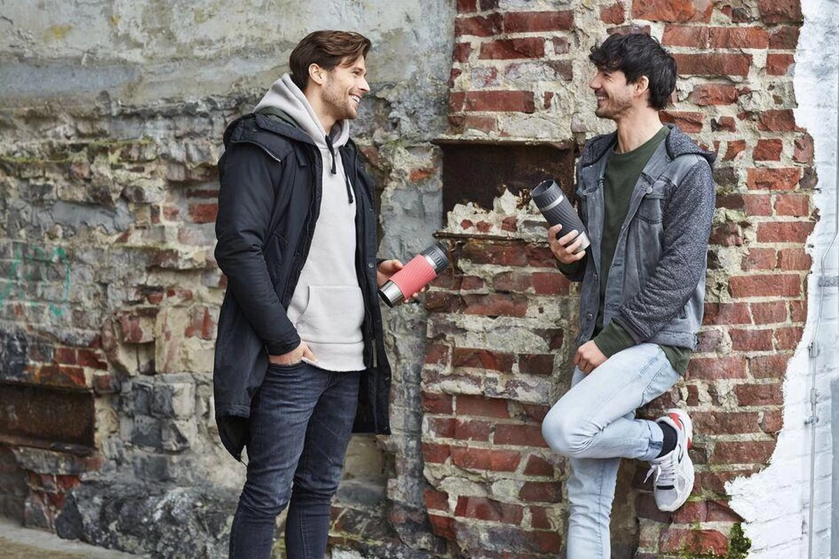 Tefal Travel Mug Easy Twist Thermobeker - Koraalrood - 0,36 Liter 6 Tefal Travel Mug Easy Twist Thermobeker - Koraalrood - 0,36 Liter - Afbeelding 4