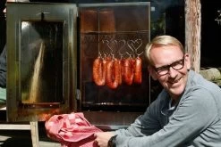 2-L Home & Garden XL Rookoven - RVS - 80x40x28 Cm - 3 Etages -Woonkeuken Winkel 1200x800 151